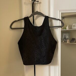 Athleta cropped tank/sports bra